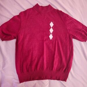 Vintage Morado Boutique Red Sweater Pure New Wool